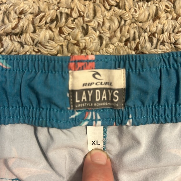 RipCurl Boardshorts Mens XL Laydays 18" w/ Side Pockets - Picture 5 of 8